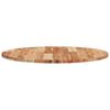 vidaXL Dessus de table rond &Oslash;70x2 cm bois massif d'acacia