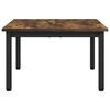 vidaXL Table basse Ch&ecirc;ne Fum&eacute; 60 x 60 x 36 cm Bois d'ing&eacute;nierie