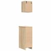 vidaXL Armoires de garage 2 pcs ch&ecirc;ne sonoma bois d'ing&eacute;nierie