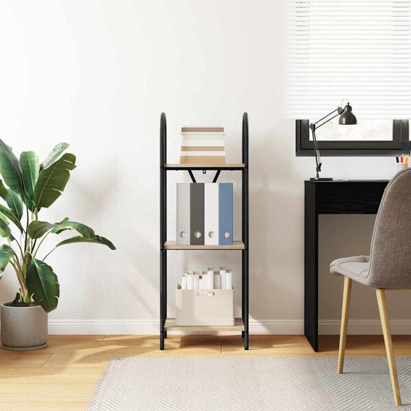 vidaXL &Eacute;tag&egrave;re Ch&ecirc;ne Sonoma 40 x 30 x 109 cm Bois d'ing&eacute;nierie