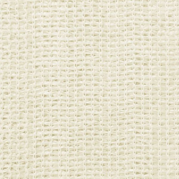 vidaXL Écran de balcon Crème 90x600 cm PEHD