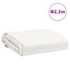 vidaXL B&acirc;che blanc &Oslash; 2,2 m 650 g/m&sup2;