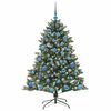vidaXL Sapin de No&euml;l artificiel Vert 150 cm PVC, plastique et acier