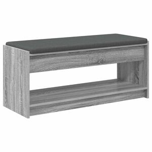 vidaXL Banc d'entr&eacute;e Gris Sonoma 103 x 38 x 45 cm