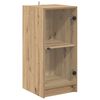 vidaXL Buffet ch&ecirc;ne artisanal 35 x 37 x 76 cm Bois d'ing&eacute;nierie