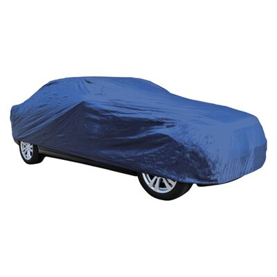 Carpoint Housse de voiture Polyester XL 490x178x122 cm Bleu