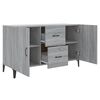 vidaXL Buffet sonoma gris 100x36x60 cm bois d'ingénierie