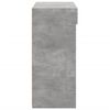 vidaXL Buffet gris béton 80x42,5x93 cm bois d'ingénierie
