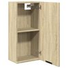 vidaXL Armoire de salle de bain murale Ch&ecirc;ne sonoma 32x20x67 cm