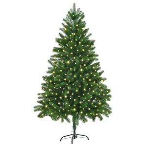 vidaXL Sapin de No&euml;l avec 300 LED avec support Vert 180 cm PE