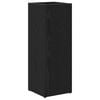 vidaXL Porte-parapluie Ch&ecirc;ne noir 20 x 20 x 55,5 cm Bois d'ing&eacute;nierie