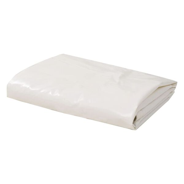 vidaXL B&acirc;che 650 g / m&sup2; 3 x 4 m Blanc