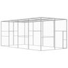 vidaXL Cage pour chat 6x3x2,5 m Acier galvanis&eacute;