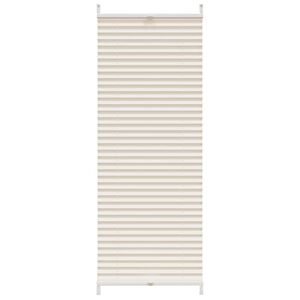 vidaXL Store pliss&eacute; 40x100 cm Cr&egrave;me