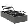vidaXL Cadre de Lit &Eacute;lectrique R&eacute;glable Gris fonc&eacute; 200 x 70 x 33,5 cm