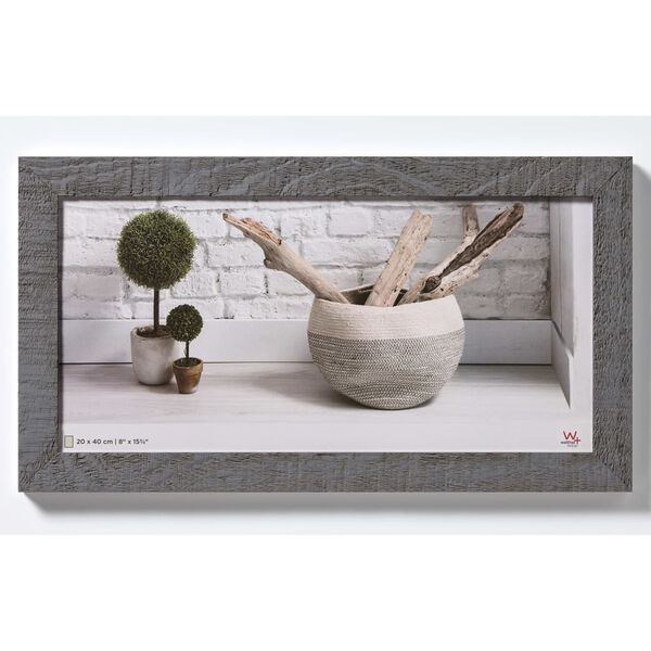 Walther Design Cadre photo Home 20x40 cm Gris