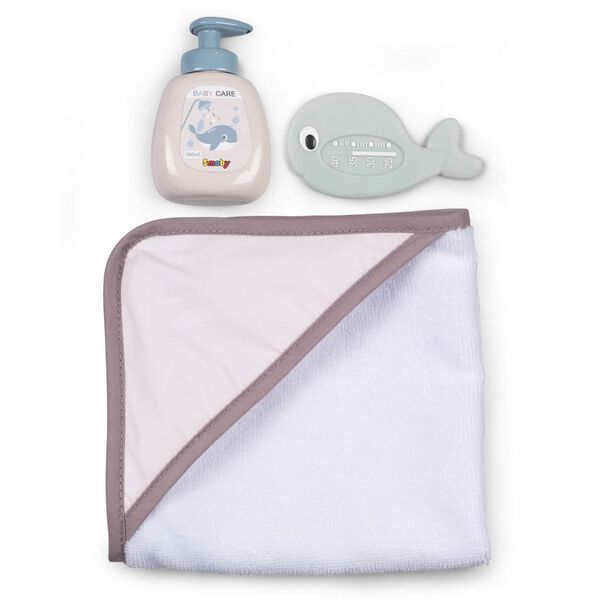 Smoby Jouet de bain et accessoires 2 en 1 de poup&eacute;e infirmi&egrave;re Balneo