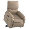 vidaXL Fauteuil inclinable Cappuccino Similicuir