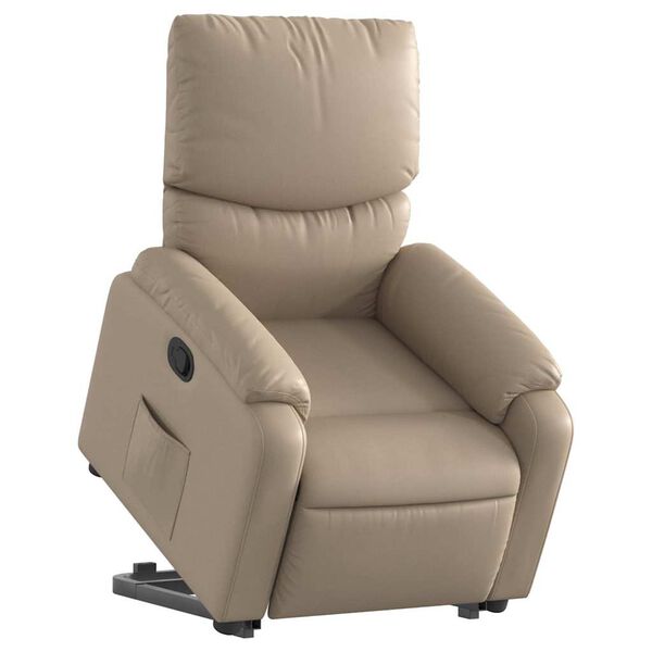 vidaXL Fauteuil inclinable Cappuccino Similicuir