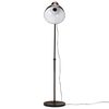 vidaXL Lampadaire 25 W noir 150 cm E27