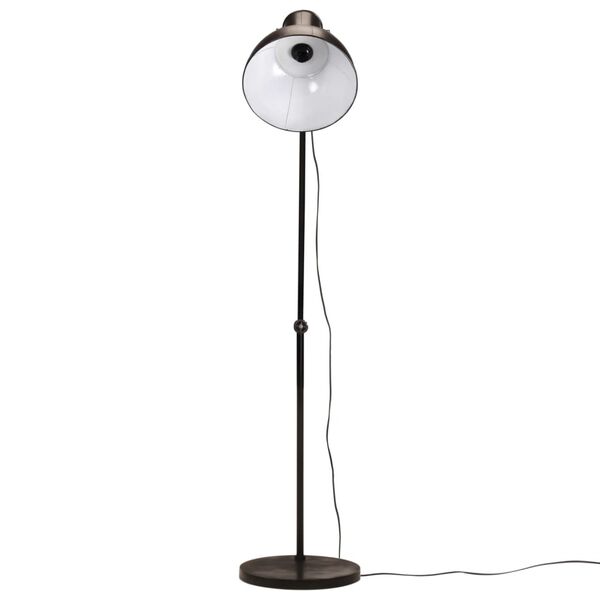 vidaXL Lampadaire 25 W noir 150 cm E27
