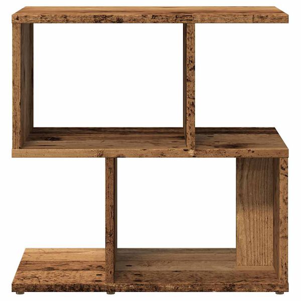 vidaXL Tables de chevet 2pcs vieux bois 50x30x51,5cm bois d'ing&eacute;nierie