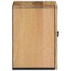 vidaXL Armoire de salle de bain murale 38x33x48cm bois massif manguier