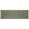 vidaXL Tapis de surface Rectangulaire Vert olive 80 x 200 cm Jute