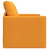 vidaXL Canap&eacute;-Lit 60cm Jaune fonc&eacute; tissu