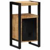 vidaXL Armoire de salle de bain Marron Bois de mangue massif