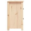 vidaXL Table de chevet 40x35x61,5 cm Bois de pin massif