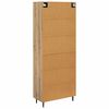vidaXL Haut Armoire 2 pcs Ch&ecirc;ne artisanal Bois d'ing&eacute;nierie