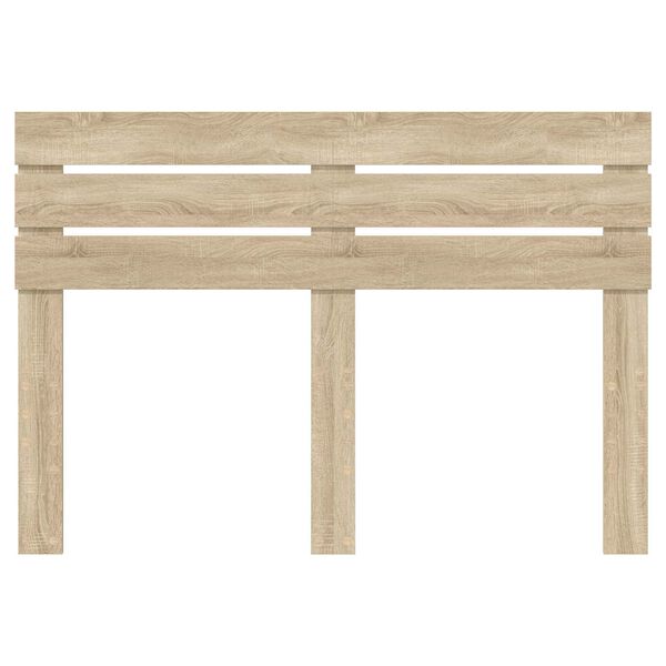 vidaXL T&ecirc;te de lit Ch&ecirc;ne Sonoma 150 cm Bois d'ing&eacute;nierie