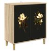 vidaXL Buffet BREMEN Sonoma 69 x 33 x 75 cm Bois d'ing&eacute;nierie