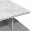 vidaXL Table basse gris béton 102x55x35 cm bois d'ingénierie