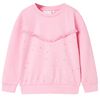Sweatshirt pour enfants rose 128