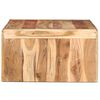 vidaXL Table basse 110x63x35 cm Bois d'acacia massif