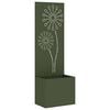 vidaXL &Eacute;cran de confidentialit&eacute; de jardin Vert olive 50 x 150 cm