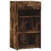vidaXL Buffet ch&ecirc;ne fum&eacute; 50x42,5x93 cm bois d'ing&eacute;nierie