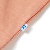 T-shirt enfants &agrave; manches courtes orange clair 116
