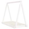 vidaXL Cadre de lit pour enfant blanc 70x140 cm bois de pin massif