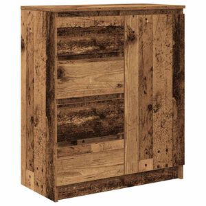 vidaXL Buffet avec tiroirs vieux bois 71x35x84 cm bois d'ing&eacute;nierie