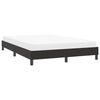 vidaXL Cadre de lit sans matelas noir 140x220 cm velours