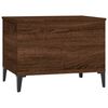 vidaXL Table basse Chêne marron 60x44,5x45 cm Bois d'ingénierie