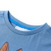 T-shirt pour enfants avec manches courtes bleu moyen 116