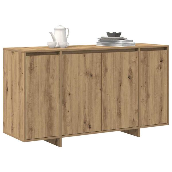 vidaXL Buffet Ch&ecirc;ne artisanal 135 x 41 x 75 cm Bois d'ing&eacute;nierie