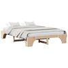vidaXL Cadre de lit Naturel 160 x 200 cm Pin massif