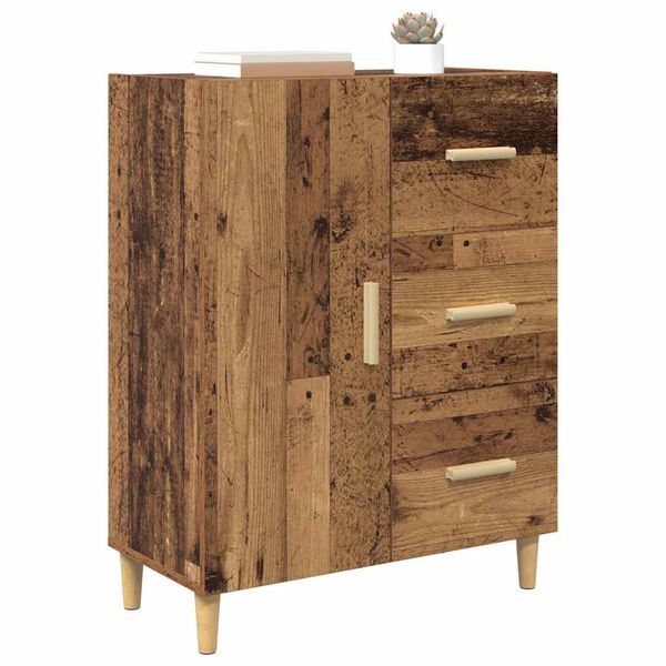 vidaXL Buffet Bois ancien 34 x 69,5 x 90 cm Bois d'ing&eacute;nierie