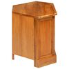 vidaXL MeubleTVd'Angle Naturel 79 x 40 x 46 cm Bois de Mahogany Massif