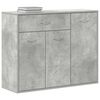 vidaXL Buffet Gris b&eacute;ton 88x30x70 cm Bois d'ing&eacute;nierie